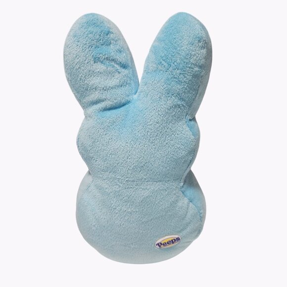 Peeps Marshmallow Easter Bunny 9 Inch Blue Rabbit Plush Stuffed Animal Toy - Picture 2 of 9